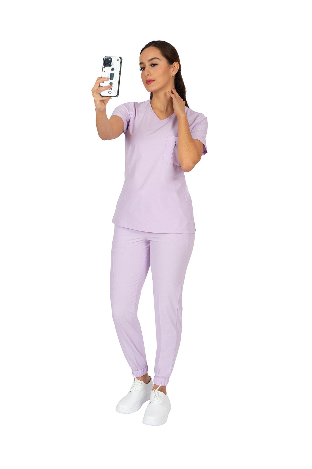 Jogger lila 2025 mujer