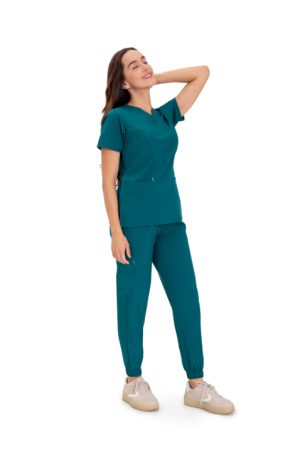 Traje jogger dama repelente verde(208526)