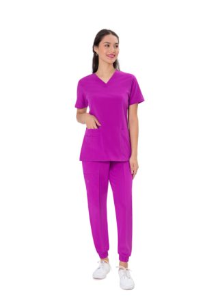 Traje jogger dama repelente bugambilia (208517)