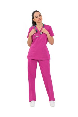 OFERTA Traje quirúrgico dama magenta(201044)
