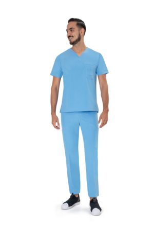 Traje quirúrgico caballero repelente plumbago (10071)