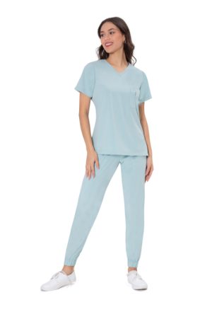 Traje jogger dama repelente pistache(205020)