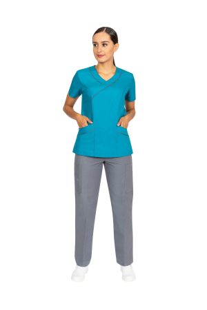OFERTA Filipina quirúrgica dama pitufo bies gris (301149)