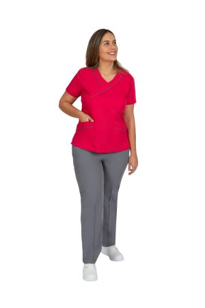 OFERTA Filipina quirúrgica dama fiusha bies gris (30119)