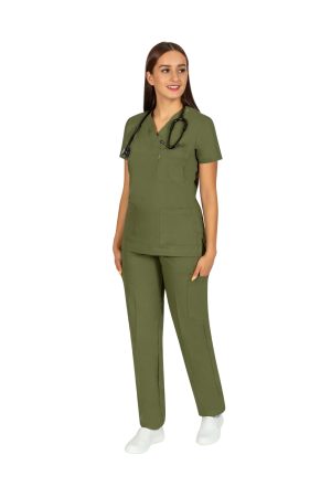 OFERTA Traje quirúrgico dama olivo (201018)